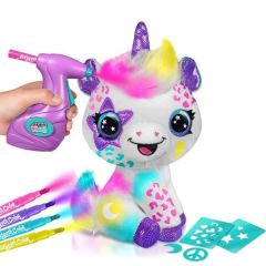 Airbrush Plush Unicorn Licorne Unicornio Spreyle Peluş Boyama ve Şekillendirme Seti