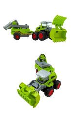 Oyuncak Tarım Araçları GWL Kepçeli Traktörlü İlaçlama Makinası Metal 27cm.