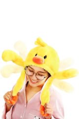Işıklı Hareketli Ördek Şapka: Çocuklarınız için Sevimli ve Eğlenceli Bir Aksesuar