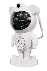Astronot Projektör Gece Lambası Rahatlatıcı Doğal Melodiler, Uzay Atmosferiyle Uykunuzu İyileştirin