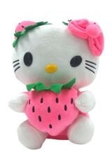 Çilek Temalı Sevimlilik: 20cm Hello Kitty Peluş