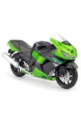 Yeşil Canavar Kawasaki ZX-14 Efsanesi Evine Geliyor: 1:12 Model Motor