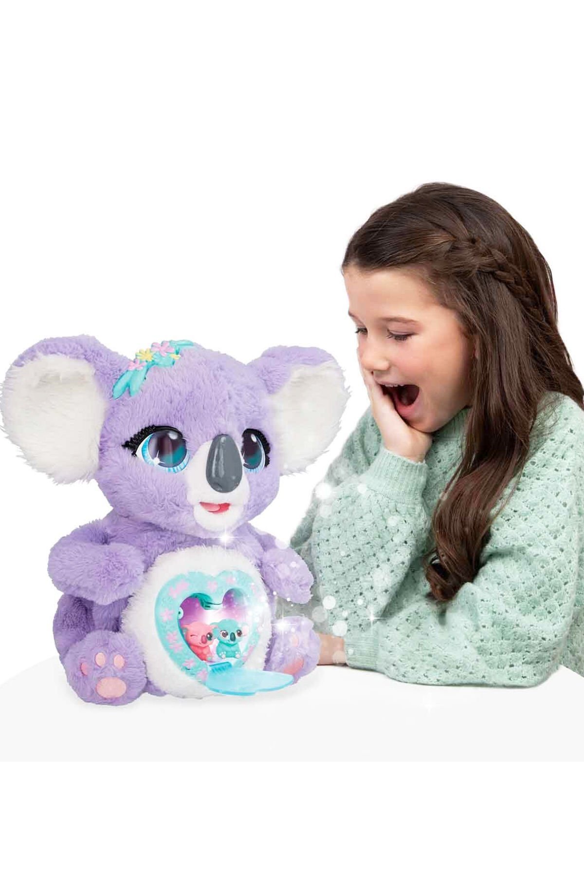 Hayal Gücüne Yolculuk: Sesli Işıklı İnteraktif Peluş Anne Koala