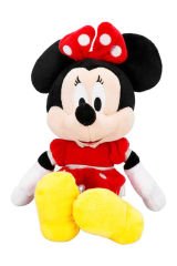 Unutulmaz Bir Hediye - Lisanslı 25 cm Minnie Kırmızı Elbiseli Peluş