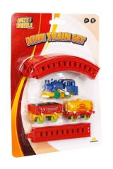 11 Parça Mini Tren Seti ile Raylarda Macera Başlıyor!