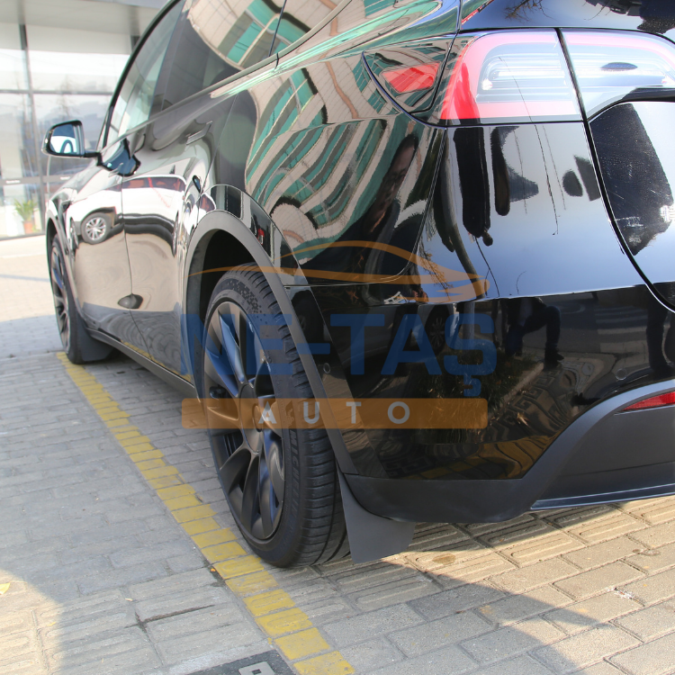 Tesla Model Y Çamurluk Seti – ABS Koruma, Delmesiz Montaj