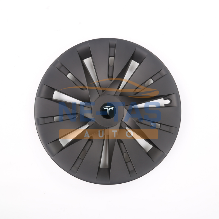 Tesla Model Y 19'' Jant Kapakları Stil 17 – Mat Siyah / Sportif ABS Koruma