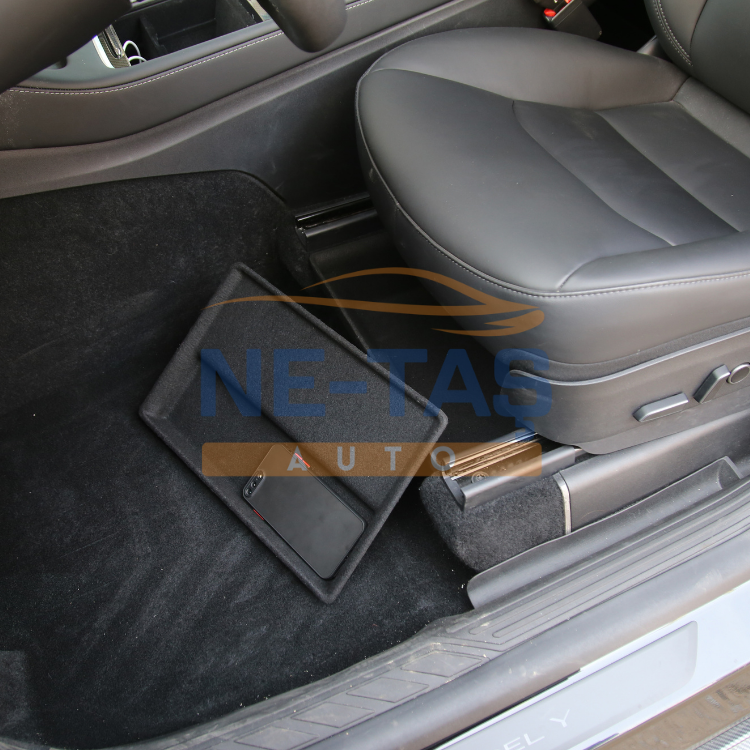 Tesla Model Y Koltuk Altı Saklama Kutusu (Flock)
