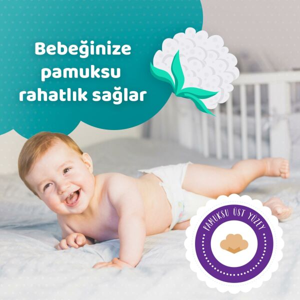 ELBEBEK ELİTE BEBEK BEZİ  2 NUMARA MİNİ 200 ADET