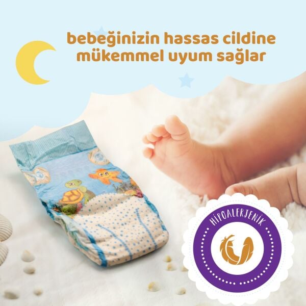 ELBEBEK ELİTE BEBEK BEZİ 4 NUMARA MAXI 180 ADET