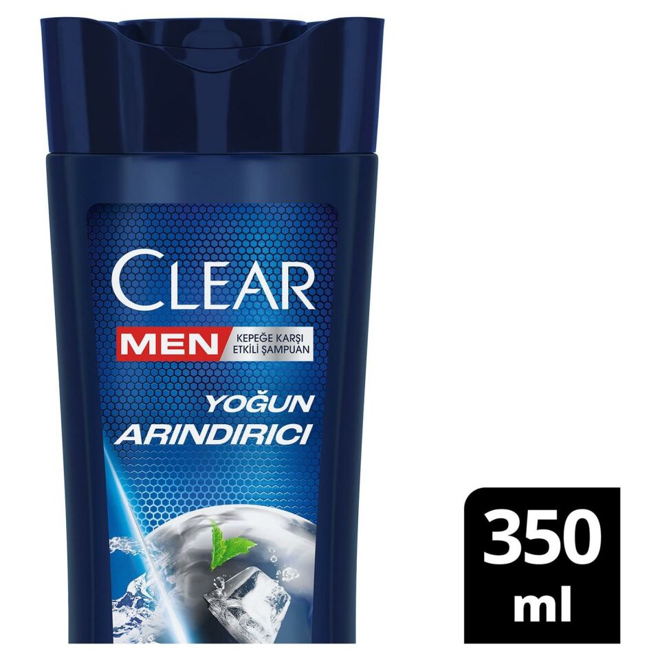 Clear Men Yoğun Arındırıcı Şampuan 350 Ml