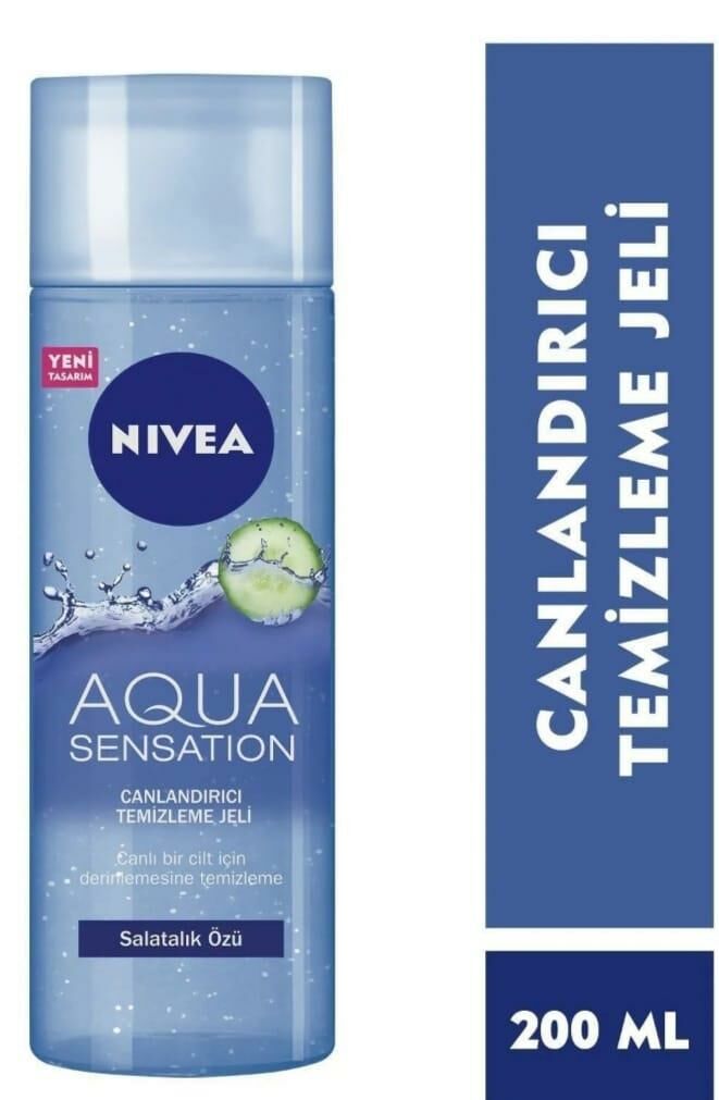 Nivea Aqua Sensatıon Canlandırıcı Temizleme Jeli 200 Ml