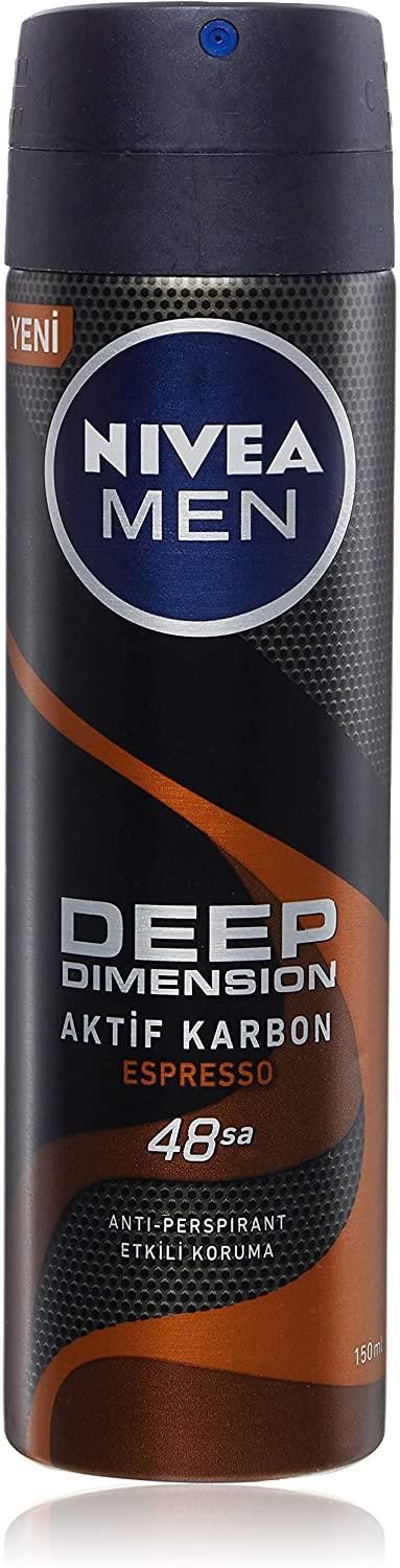 Nivea Deodorant Erkek - Deep Dimension Espresso