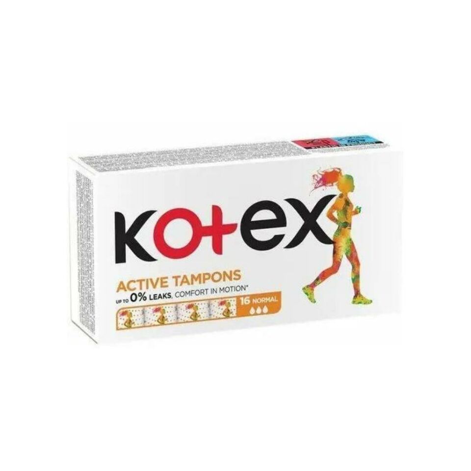 Kotex Actıve Tampon 16 Lı Normal