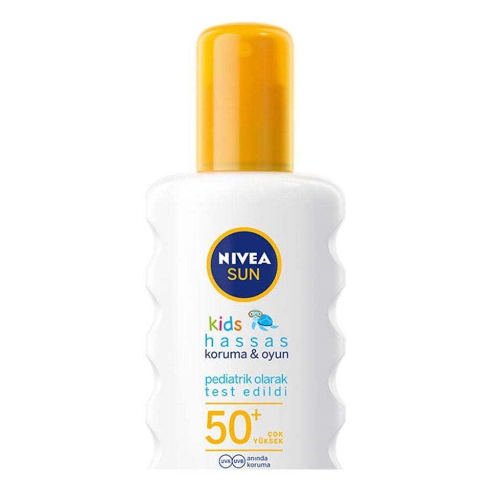 Nivea Sun Babies & Kids Hasas Koruma 5 in 1 Arada SPF 50+ Sprey 200 ml