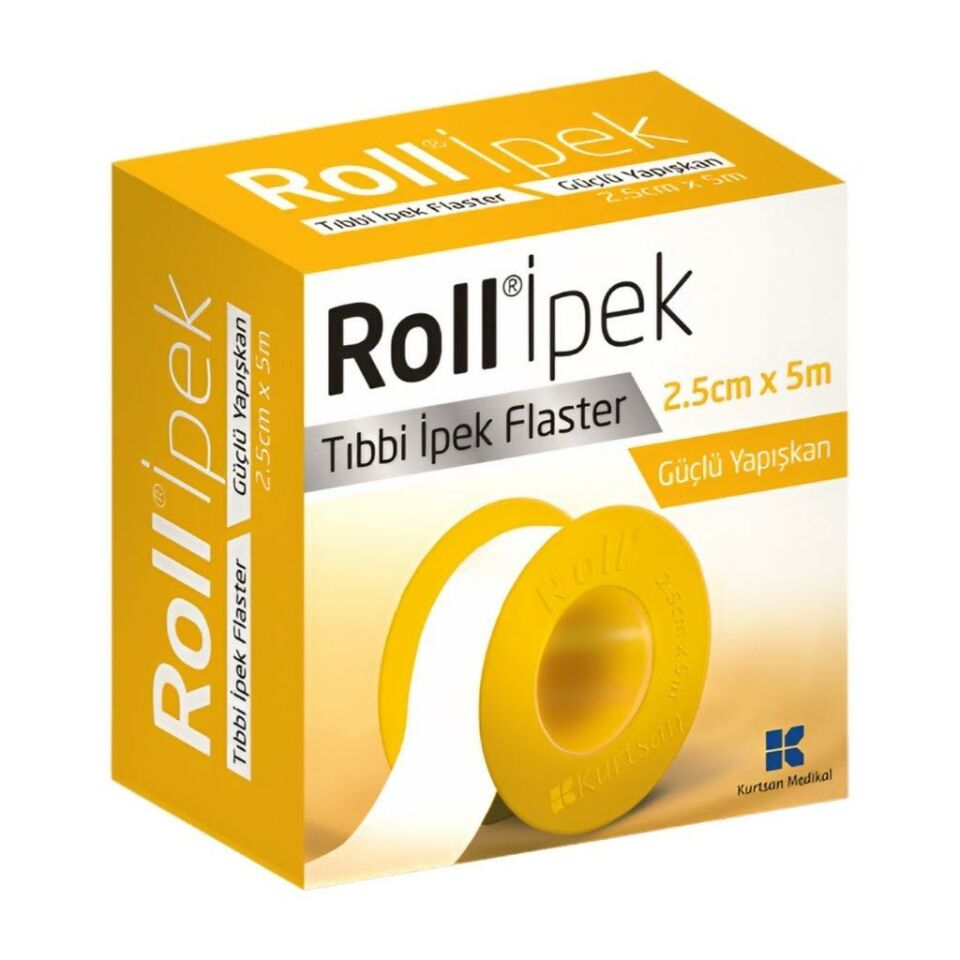 Roll Tıbbi İpek Flaster 2,5 Cm X 5 M