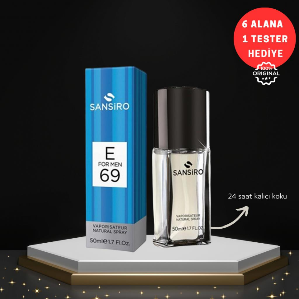 Sansiro E-69 Erkek Parfüm Edp 50 Ml