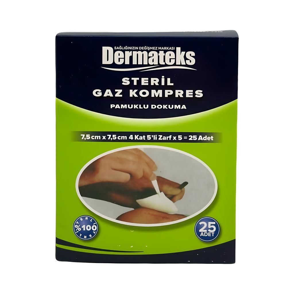 Dermateks Steril Gaz Kompresi 25 Li