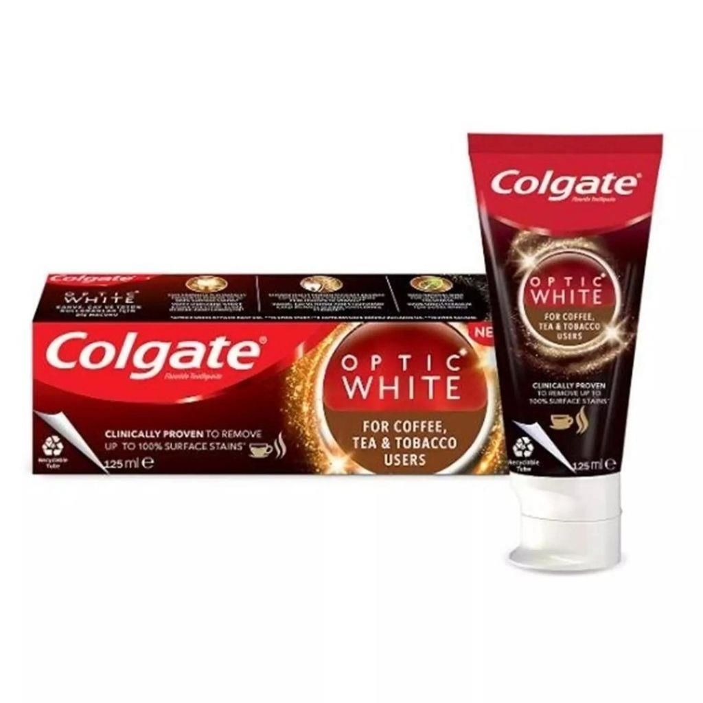 Colgate Optic White Kahve, Çay ve Tütün Kullananlar İçin Diş Macunu 125 ml