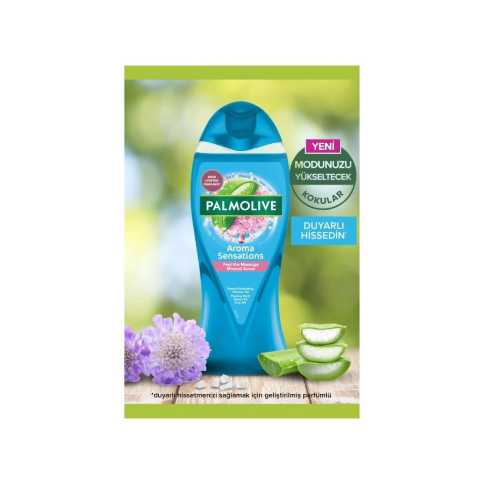 Palmolive Aroma Sensations Feel the massage Mineral Scrub Duş Jeli 500 ml