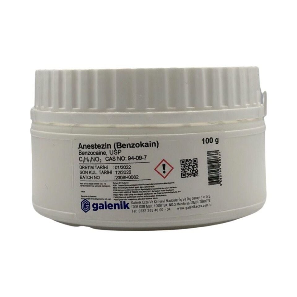 Galenik Anestezin (Benzocaine) 100 g