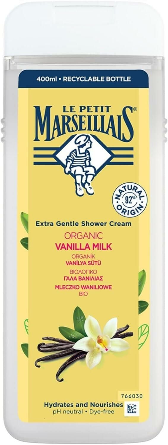 Le Petit Marseillais Duş Jeli 400 Ml Organic Vanilla Milk