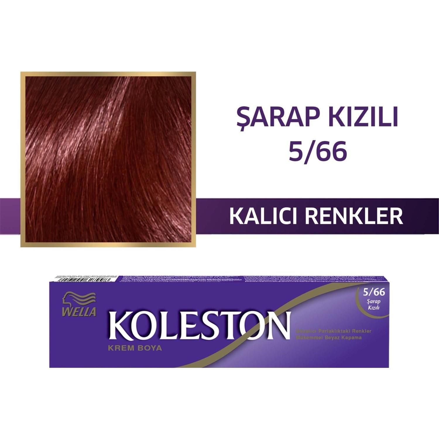 Koleston Tüp Boya 5/66 Şarap Kızılı