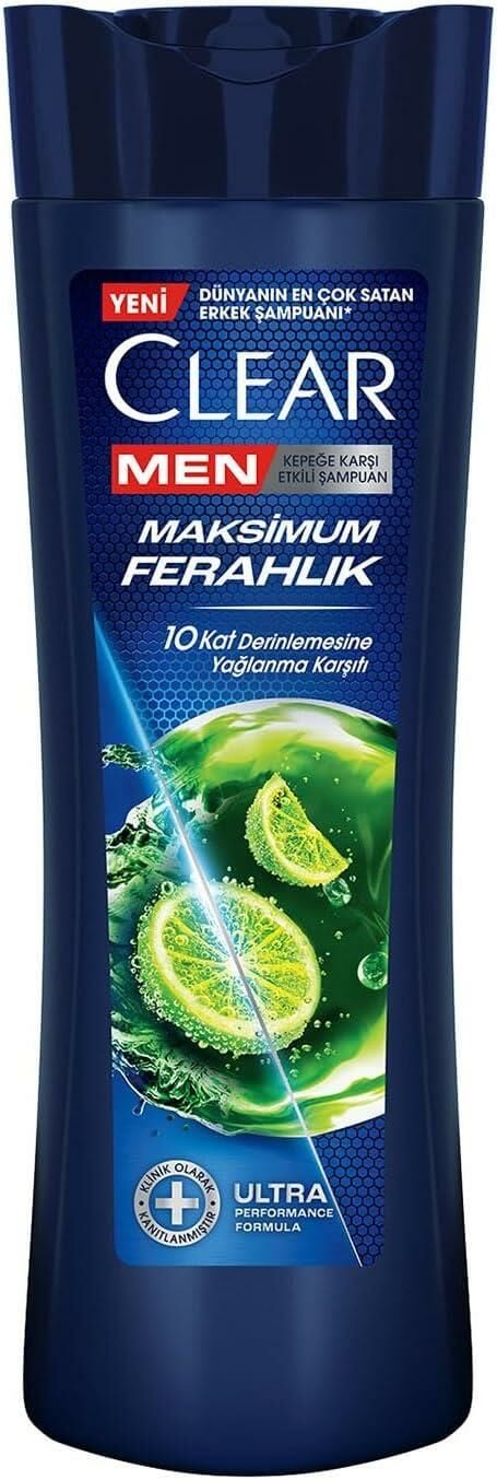 Clear Men Maksimum Ferahlık Şampuan 350 Ml