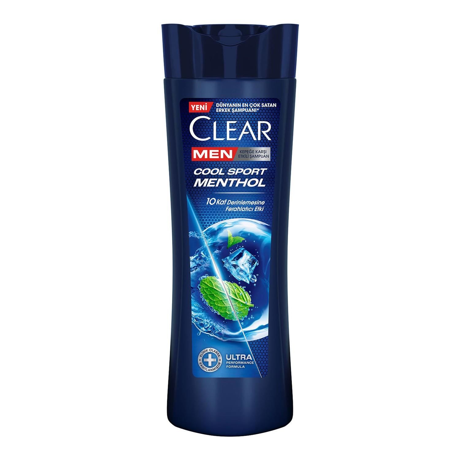 Clear Men Cool Sport Menthol Şampuan 350 Ml