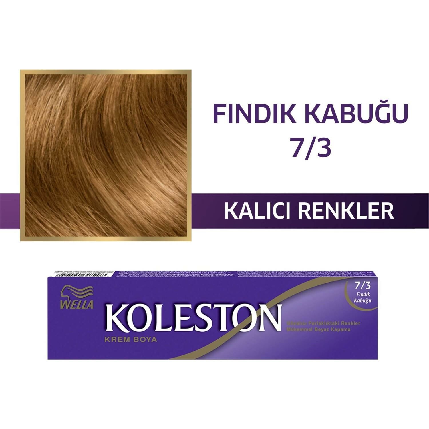 Koleston Tüp Boya 7/3 Fındık Kabuğu