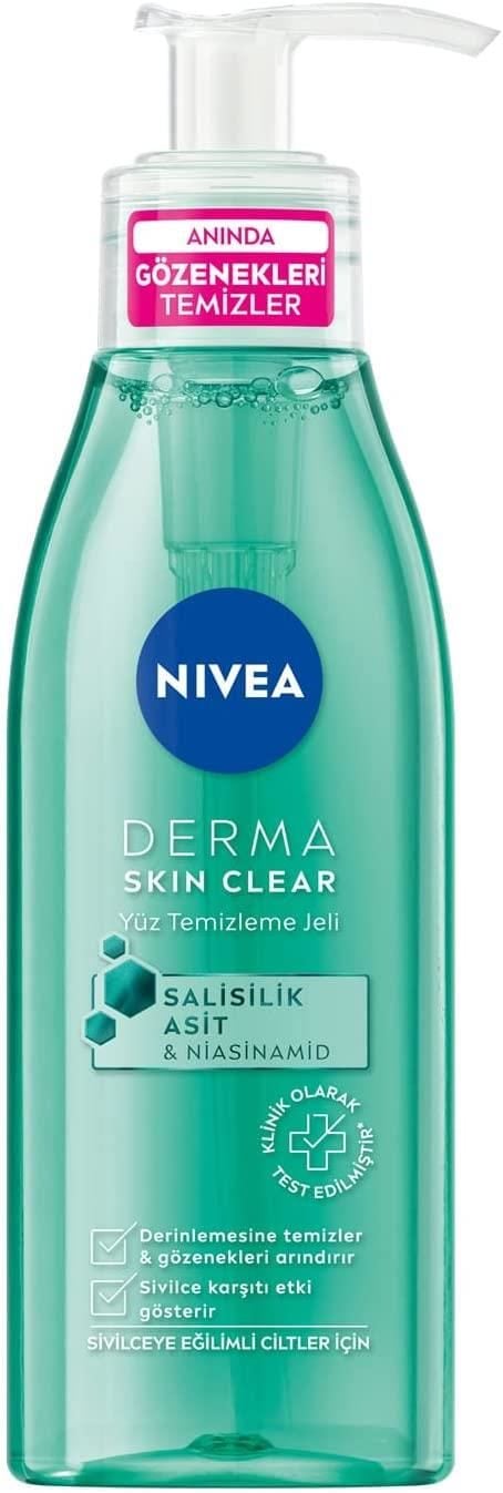 Nivea Derma Skın Clear Yüz Temizleme Jeli 150 ml