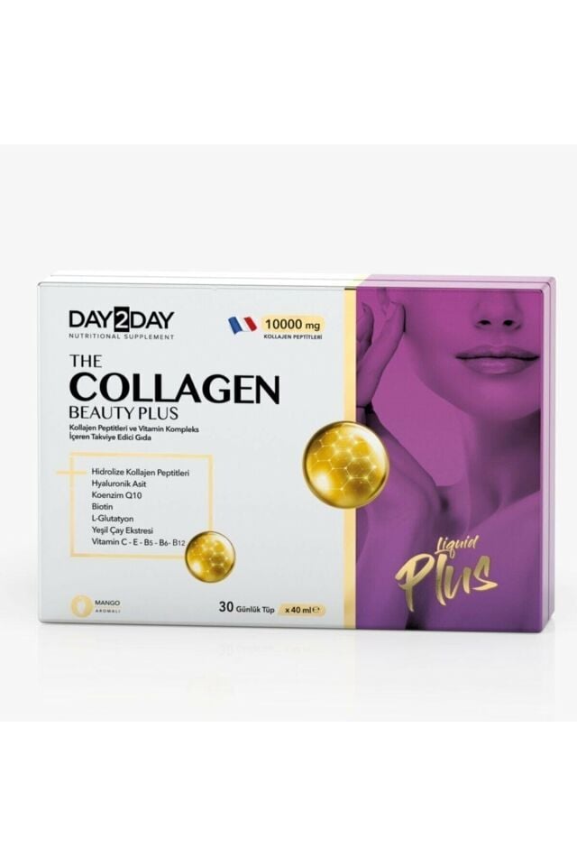 Day2Day Collagen Beauty Plus Mango Aromalı 10.000 mg 30 Günlük Tüp x 40 ml