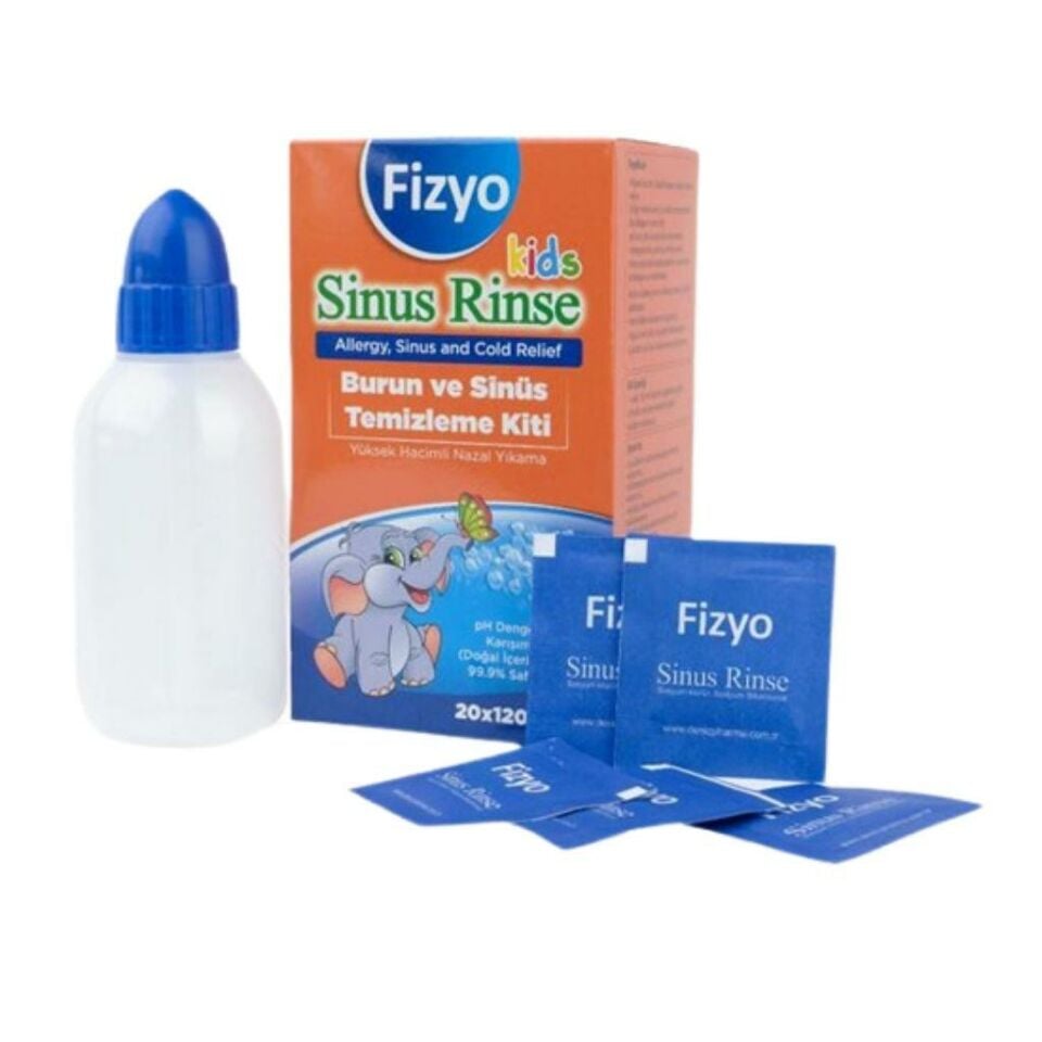 Fizyo Kids Sinus Rinse Burun ve Sinus Temizleme Kiti 120 ml