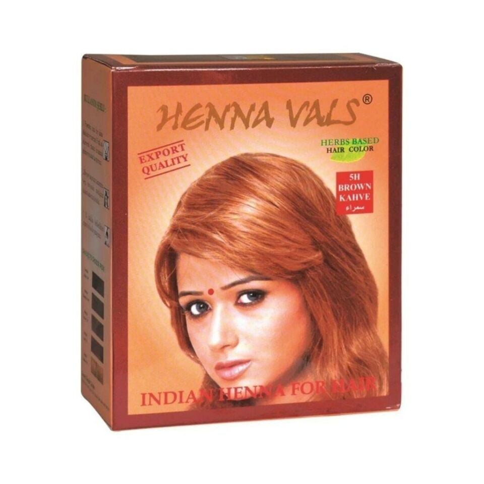 Henna Vals Saç Kınası 10 gr x 6 lı Paket - Kahve