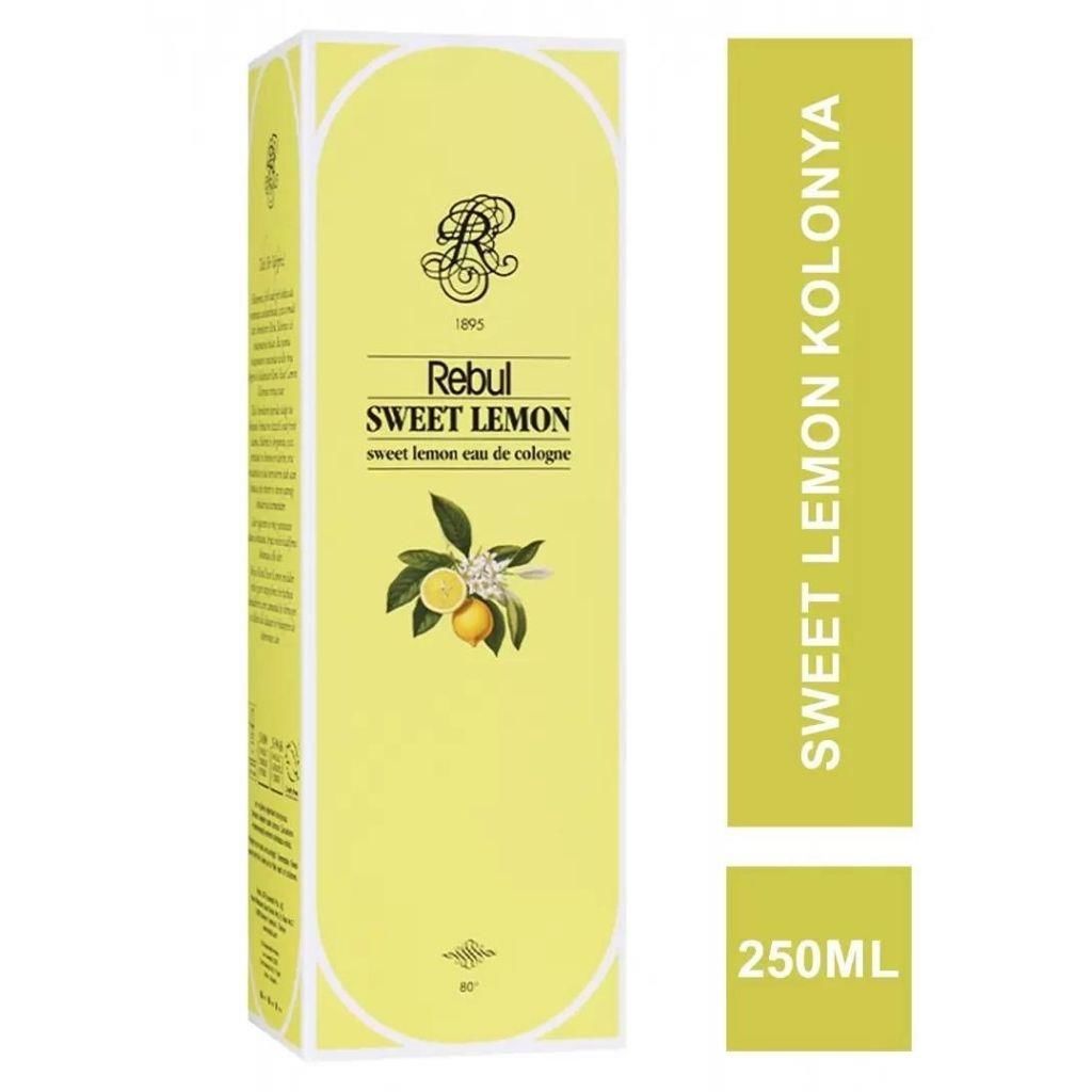 Rebul Sweet Lemon Cam Şişe Kolonya 250 Ml