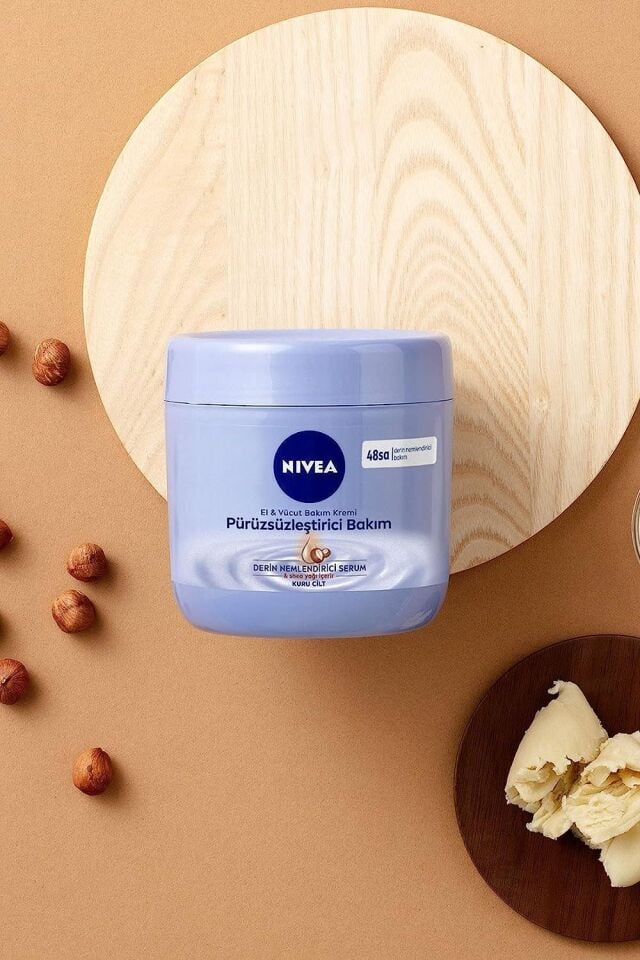 Nivea El Ve Vücut Bakım Kremi - Pürüzsüzleştirici Bakım 400 Ml