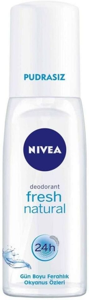 Nivea Pump Sprey 75 Ml Fresh Natural ( Bayan )