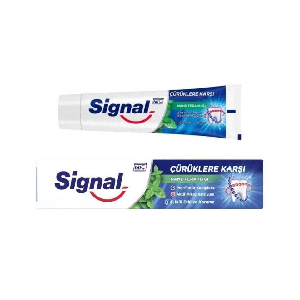 Signal Çürüklere Karşı Nane Ferahlığı Diş Macunu 50 Ml