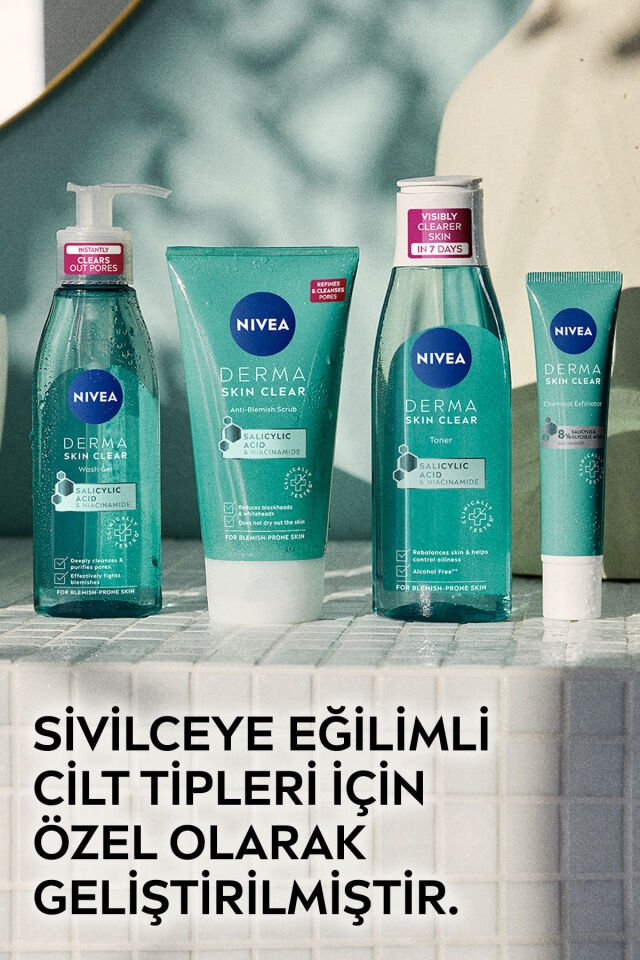 Nivea Derma Skin Clear Sivilce Karşıtı Peeling 150 ml