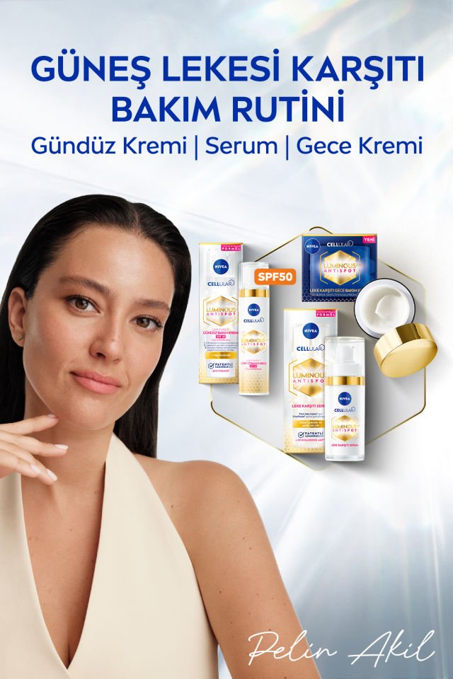 Nivea Cellular Luminous Anti Spot Leke Karşıtı Gündüz Bakım Kremi 40 ml Spf 50