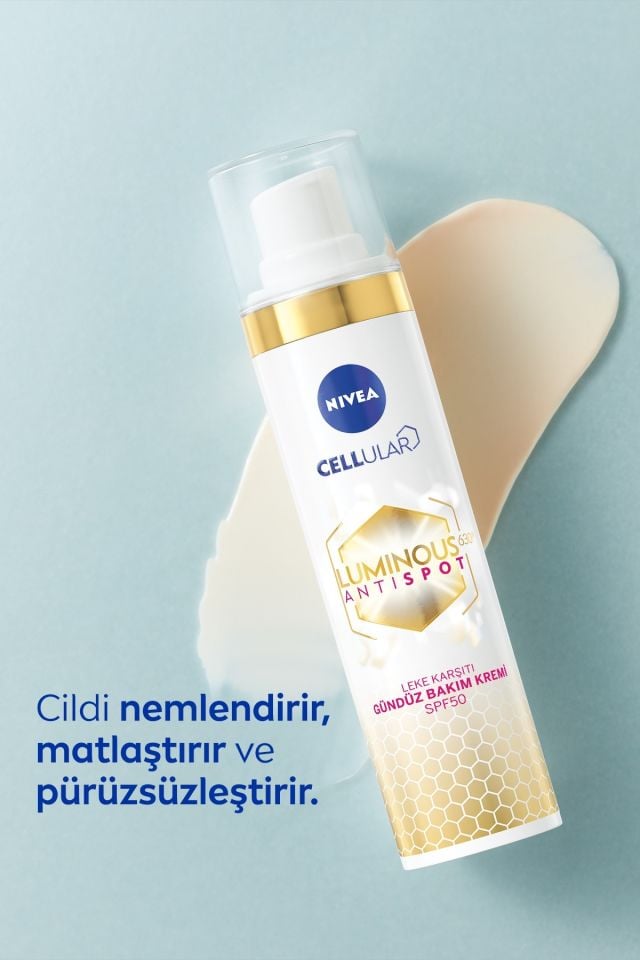 Nivea Cellular Luminous Anti Spot Leke Karşıtı Gündüz Bakım Kremi 40 ml Spf 50