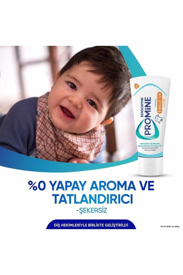 Sensodyne Promine Bebekler İçin 0-2 Yaş Diş Macunu 50 ml