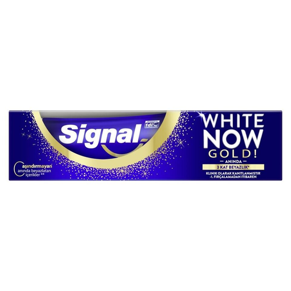 Signal Whıte Now Gold Anında Beyazlık Diş Macunu 75 Ml