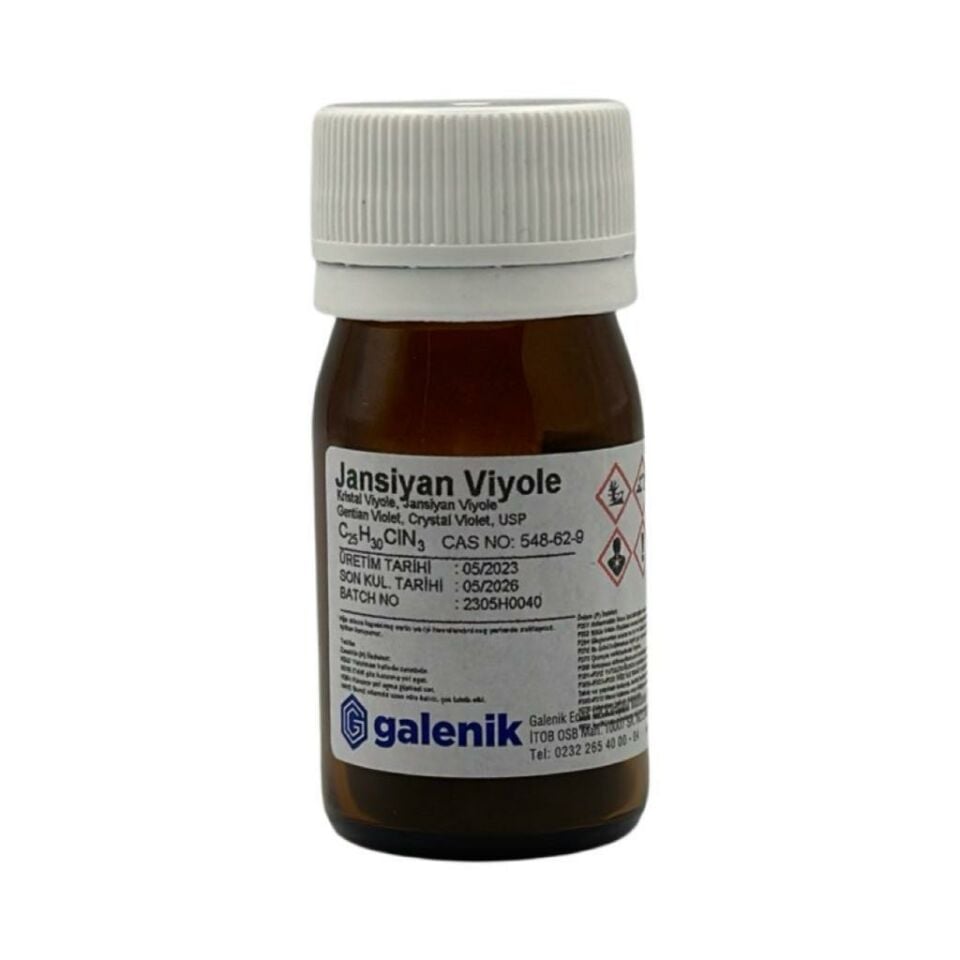 Galenik Jansiyan Vıolet (Vıolet De Gentıane) 10 Gr