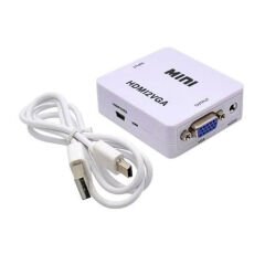 HDMI to VGA Dijital - Analog Monitör Çevirici Dönüştürücü