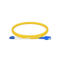 Single Mode SC-LC 9/125 Dublex Fiber Optik Patch Cord 1 Metre