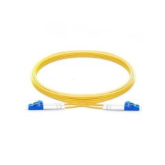 Single Mode LC-LC 9/125 Dublex Fiber Optik Patch Cord 1 Metre