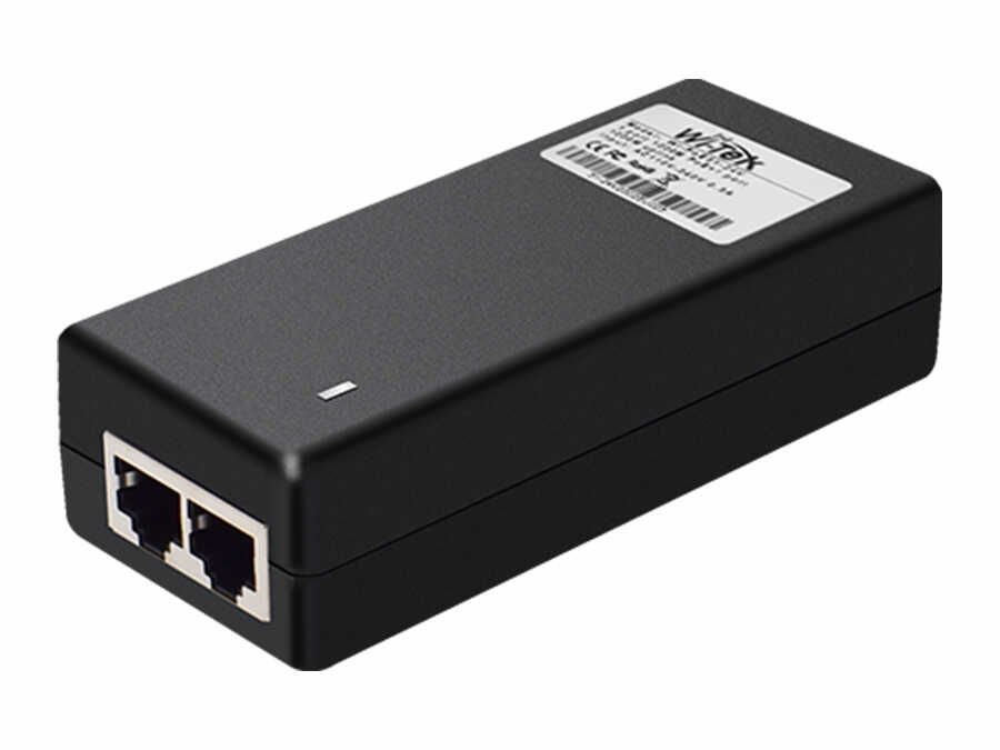 Witek WI-POE51-48V 2 x 10/100/1000 Gigabit Fast PoE Adaptör 30 Watt