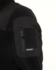 Single Sword Erkek&Kadın Tactical Garni Polar Mont-Hırka-Ceket SİYAH - 3XL