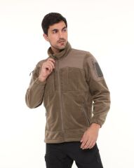 Single Sword Erkek&Kadın Tactical Garni Polar Mont-Hırka-Ceket HAKİ - 3XL